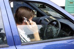 using a handheld mobile while driving is a dangerous motoring offence